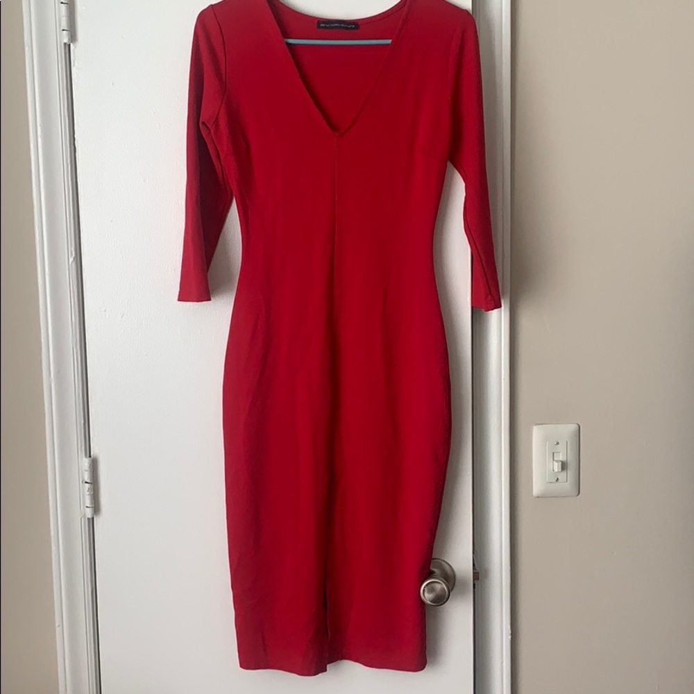 FANCY RED DRESS!